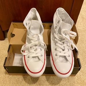 Converse | white high tops